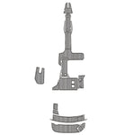 2008 CHAPARRAL 280 EVA Foam Faux Teak Boat Deck MatteMarine Flooring Marine Boat Decking Carpet Leaf Yacht Vehicle Pad - HJDECK