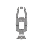 2009 MasterCraft CSX 220 EVA Foam Faux Teak Boat Deck MatteMarine Flooring Marine Boat Decking Carpet Leaf Yacht Vehicle Pad - HJDECK