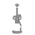 2011 Chaparral Sunesta 224 EVA Foam Faux Teak Boat Deck MatteMarine Flooring Marine Boat Decking Carpet Leaf Yacht Vehicle Pad - HJDECK