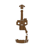 2011 Chaparral Sunesta 224 EVA Foam Faux Teak Boat Deck MatteMarine Flooring Marine Boat Decking Carpet Leaf Yacht Vehicle Pad - HJDECK