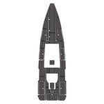 2012 Blackwater 36' EVA Foam Faux Teak Boat Deck MatteMarine Flooring Marine Boat Decking Carpet Leaf Yacht Vehicle Pad - HJDECK