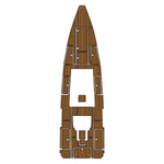 2012 Blackwater 36' EVA Foam Faux Teak Boat Deck MatteMarine Flooring Marine Boat Decking Carpet Leaf Yacht Vehicle Pad - HJDECK