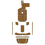 2013-2015 CENTURION FS22/FX22 EVA Foam Faux Teak Boat Deck MatteMarine Flooring Marine Boat Decking Carpet Leaf Yacht Vehicle Pad - HJDECK