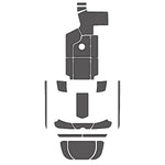 2013-2015 CENTURION FS22/FX22 EVA Foam Faux Teak Boat Deck MatteMarine Flooring Marine Boat Decking Carpet Leaf Yacht Vehicle Pad - HJDECK