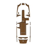 2013-2017 Axis A24 EVA Foam Faux Teak Boat Deck MatteMarine Flooring Marine Boat Decking Carpet Leaf Yacht Vehicle Pad - HJDECK