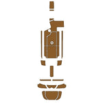 2014-2016 CENTURION FS44_FX44 EVA Foam Faux Teak Boat Deck MatteMarine Flooring Marine Boat Decking Carpet Leaf Yacht Vehicle Pad - HJDECK