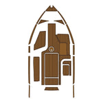 2014-2017 Axis T22 EVA Foam Faux Teak Boat Deck MatteMarine Flooring Marine Boat Decking Carpet Leaf Yacht Vehicle Pad - HJDECK