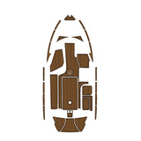 2014 MALIBU 23 LSV EVA Foam Faux Teak Boat Deck MatteMarine Flooring Marine Boat Decking Carpet Leaf Yacht Vehicle Pad - HJDECK