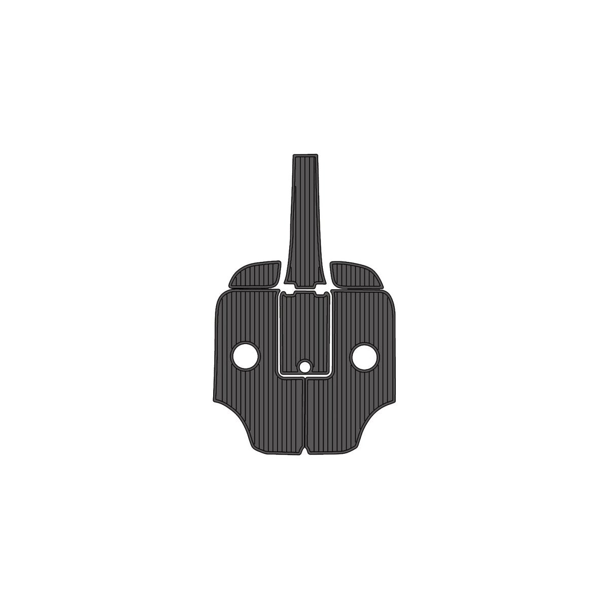 ２０１４　Ｍｏｎｔｅｒｅｙ　２２４FS EVA Foam Faux Teak Boat Deck MatteMarine Flooring Marine Boat Decking Carpet Leaf Yacht Vehicle Pad - HJDECK