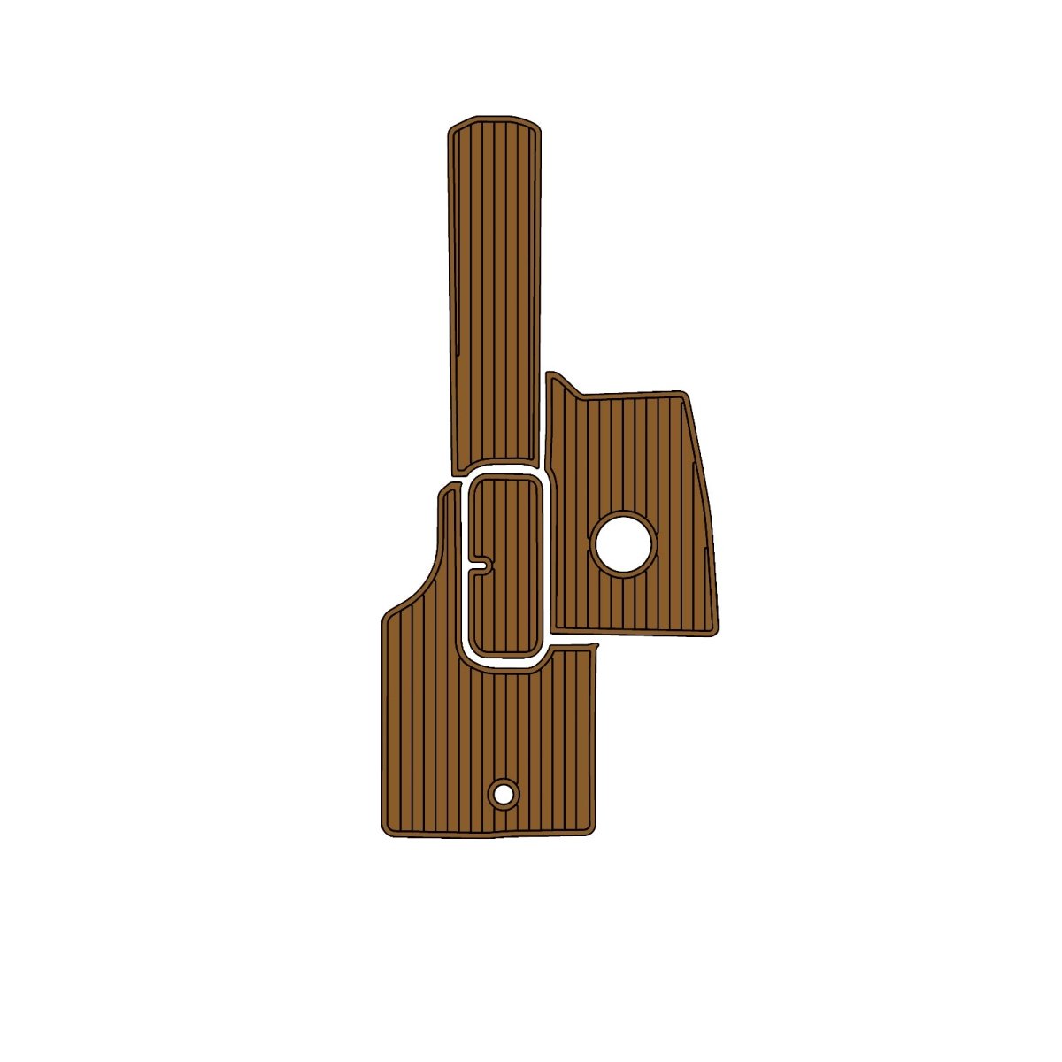 2015 Bryant 210 EVA Foam Faux Teak Boat Deck MatteMarine Flooring Marine Boat Decking Carpet Leaf Yacht Vehicle Pad - HJDECK