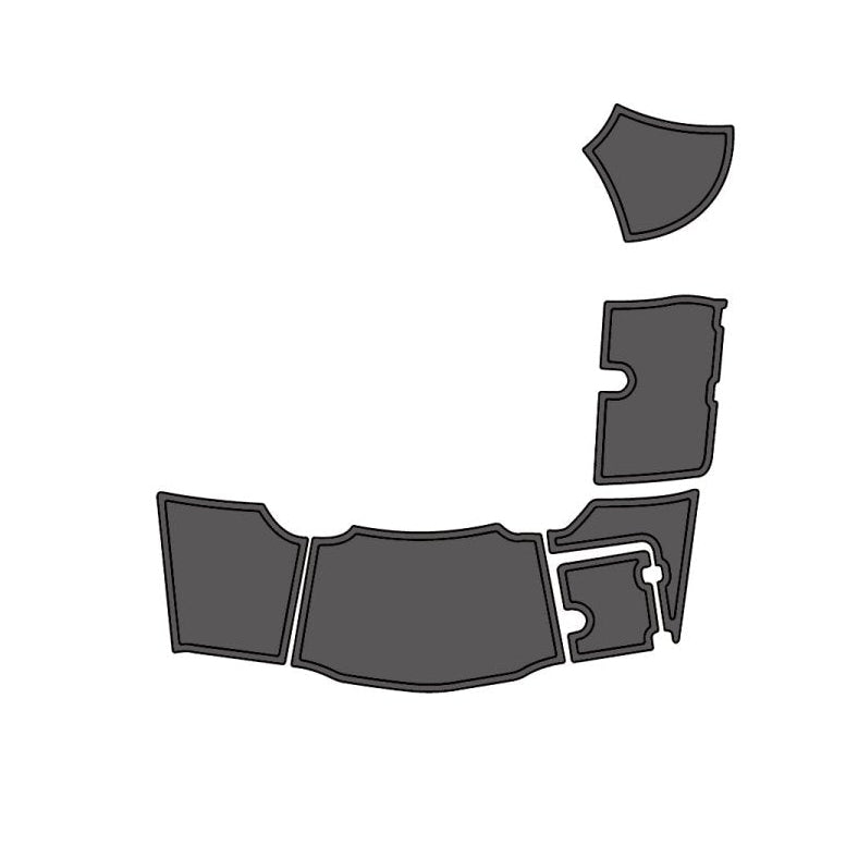 2015 Chaparral 246 SSI EVA Foam Faux Teak Boat Deck MatteMarine Flooring Marine Boat Decking Carpet Leaf Yacht Vehicle Pad - HJDECK