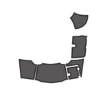 2015 Chaparral 246 SSI EVA Foam Faux Teak Boat Deck MatteMarine Flooring Marine Boat Decking Carpet Leaf Yacht Vehicle Pad - HJDECK