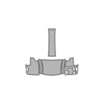 2015 Chaparral 257 SSX EVA Foam Faux Teak Boat Deck MatteMarine Flooring Marine Boat Decking Carpet Leaf Yacht Vehicle Pad - HJDECK