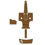 2016-2017 REGAL 2300 RX EVA Foam Faux Teak Boat Deck MatteMarine Flooring Marine Boat Decking Carpet Leaf Yacht Vehicle Pad - HJDECK