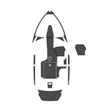 2016-2018 MALIBU 20 VTX EVA Foam Faux Teak Boat Deck MatteMarine Flooring Marine Boat Decking Carpet Leaf Yacht Vehicle Pad - HJDECK