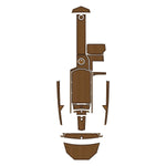 2016-2018 SUPRA SA EVA Foam Faux Teak Boat Deck MatteMarine Flooring Marine Boat Decking Carpet Leaf Yacht Vehicle Pad - HJDECK