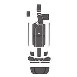 2016 CENTURION SV244 EVA Foam Faux Teak Boat Deck MatteMarine Flooring Marine Boat Decking Carpet Leaf Yacht Vehicle Pad - HJDECK