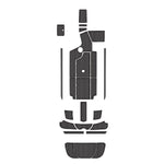 2016 CENTURION SV244 EVA Foam Faux Teak Boat Deck MatteMarine Flooring Marine Boat Decking Carpet Leaf Yacht Vehicle Pad - HJDECK