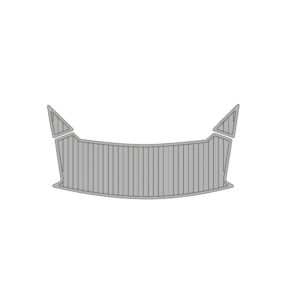 2016 REGAL 2100 EVA Foam Faux Teak Boat Deck MatteMarine Flooring Marine Boat Decking Carpet Leaf Yacht Vehicle Pad - HJDECK