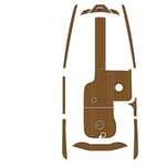 ２０１６－２０１７　ＭＢ　ＳＰＯＲＴＳ　Ｆ２４ EVA Foam Faux Teak Boat Deck MatteMarine Flooring Marine Boat Decking Carpet Leaf Yacht Vehicle Pad - HJDECK