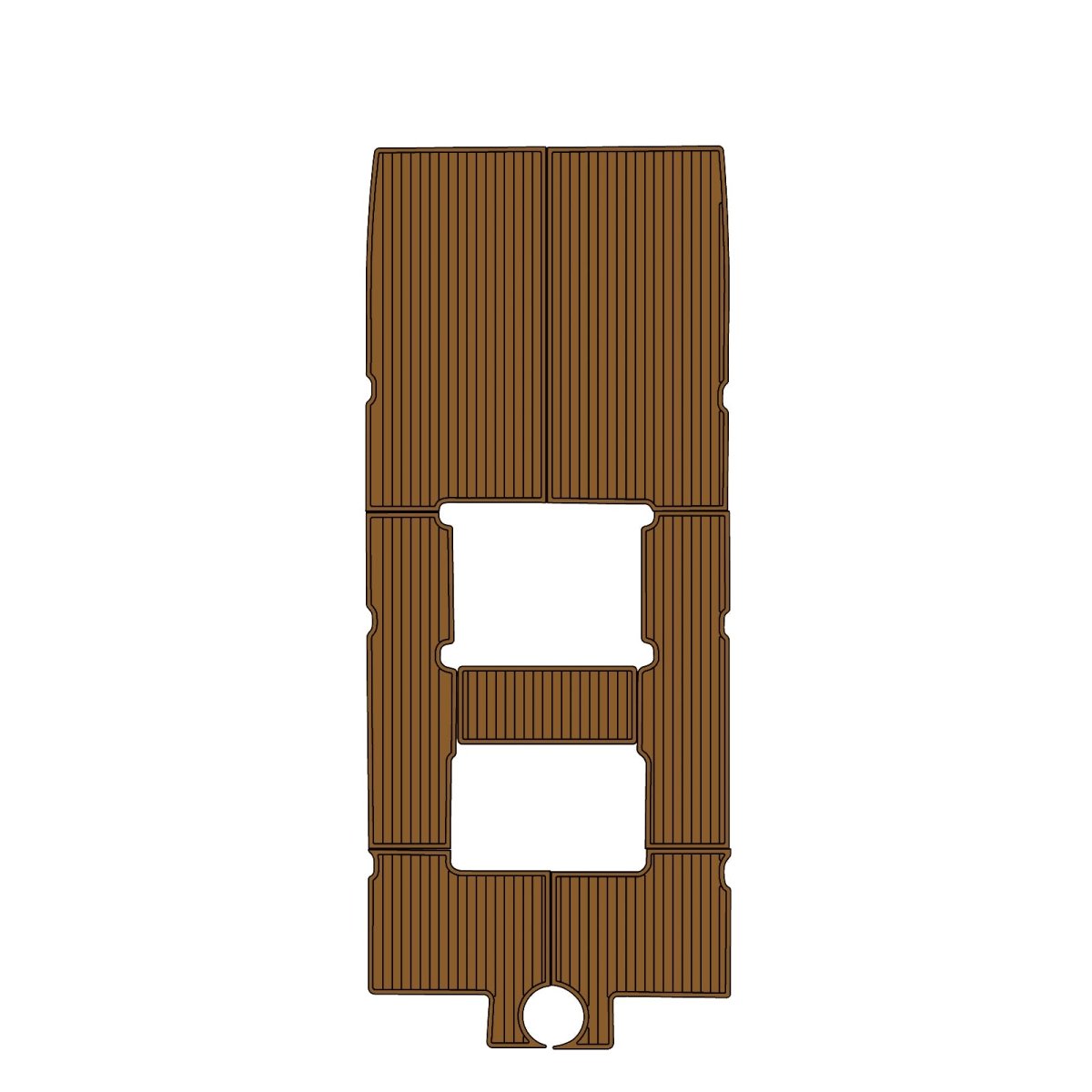 2017 Carolina Skimmer 21 EVA Foam Faux Teak Boat Deck MatteMarine Flooring Marine Boat Decking Carpet Leaf Yacht Vehicle Pad - HJDECK