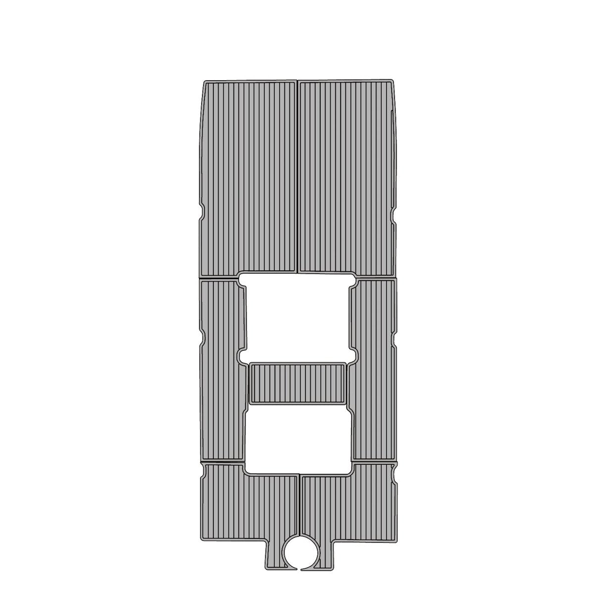 2017 Carolina Skimmer 21 EVA Foam Faux Teak Boat Deck MatteMarine Flooring Marine Boat Decking Carpet Leaf Yacht Vehicle Pad - HJDECK