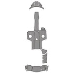 2017 Chaparral 246 Surf EVA Foam Faux Teak Boat Deck MatteMarine Flooring Marine Boat Decking Carpet Leaf Yacht Vehicle Pad - HJDECK