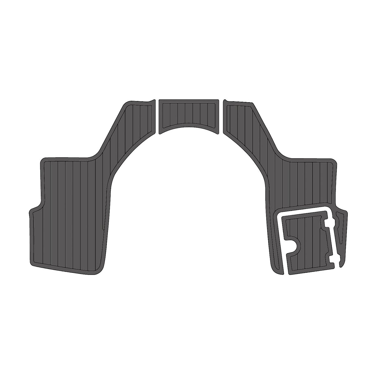 2017 CHAPARRAL SUNCOAST EVA Foam Faux Teak Boat Deck MatteMarine Flooring Marine Boat Decking Carpet Leaf Yacht Vehicle Pad - HJDECK