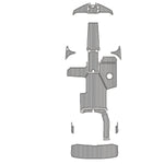 2017 REGAL 22 FASDECK EVA Foam Faux Teak Boat Deck MatteMarine Flooring Marine Boat Decking Carpet Leaf Yacht Vehicle Pad - HJDECK