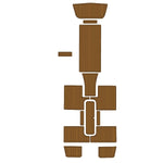 2017 SHOCKWAVE 22 DECK EVA Foam Faux Teak Boat Deck MatteMarine Flooring Marine Boat Decking Carpet Leaf Yacht Vehicle Pad - HJDECK