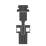 2017 TAHITI OFFSHORE 21 OUTBOARD EVA Foam Faux Teak Boat Deck MatteMarine Flooring Marine Boat Decking Carpet Leaf Yacht Vehicle Pad - HJDECK