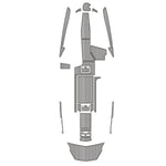 2018-2019 Malibu M235 EVA Foam Faux Teak Boat Deck MatteMarine Flooring Marine Boat Decking Carpet Leaf Yacht Vehicle Pad - HJDECK