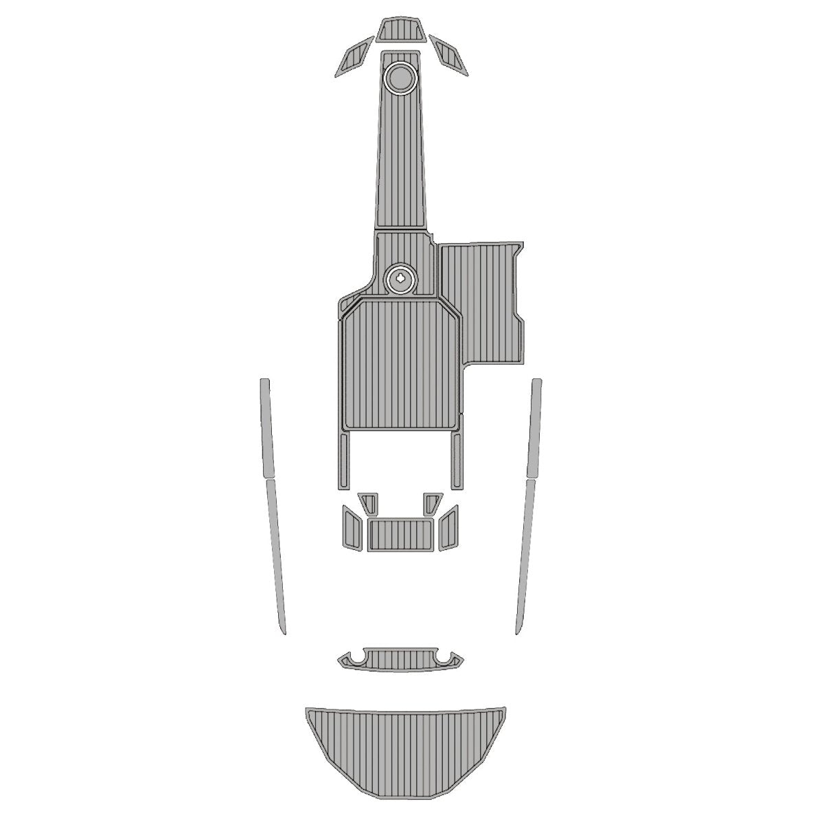 2018 MOOMBA MONDO EVA Foam Faux Teak Boat Deck MatteMarine Flooring Marine Boat Decking Carpet Leaf Yacht Vehicle Pad - HJDECK