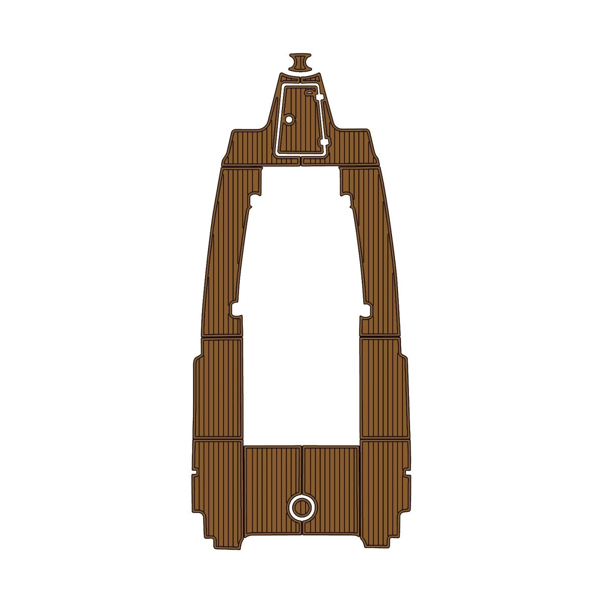 2018 Sailfish 27CC EVA Foam Faux Teak Boat Deck MatteMarine Flooring Marine Boat Decking Carpet Leaf Yacht Vehicle Pad - HJDECK