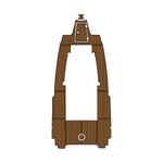 2018 Sailfish 27CC EVA Foam Faux Teak Boat Deck MatteMarine Flooring Marine Boat Decking Carpet Leaf Yacht Vehicle Pad - HJDECK