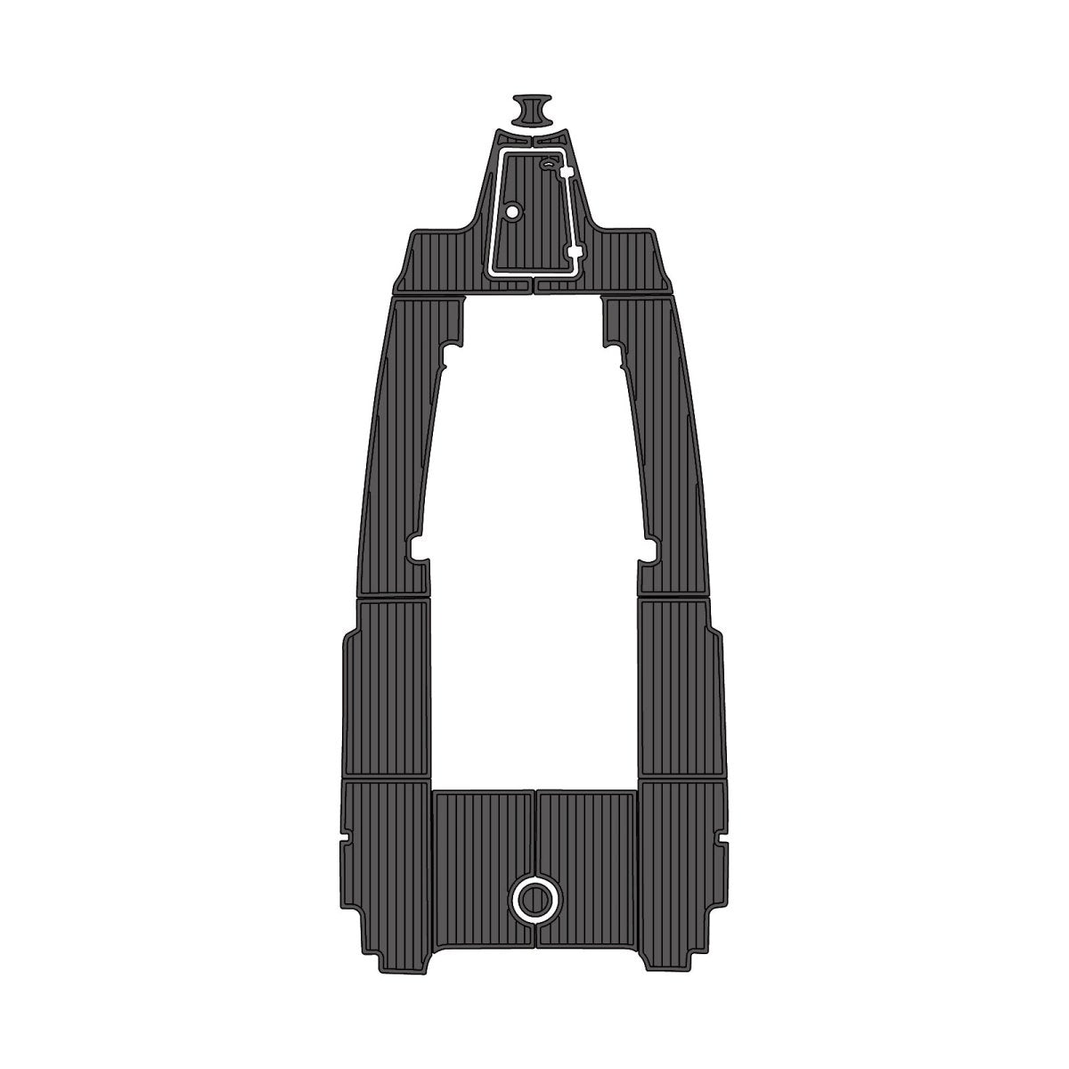 2018 Sailfish 27CC EVA Foam Faux Teak Boat Deck MatteMarine Flooring Marine Boat Decking Carpet Leaf Yacht Vehicle Pad - HJDECK