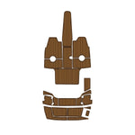 2019 Crownline 205 EVA Foam Faux Teak Boat Deck MatteMarine Flooring Marine Boat Decking Carpet Leaf Yacht Vehicle Pad - HJDECK