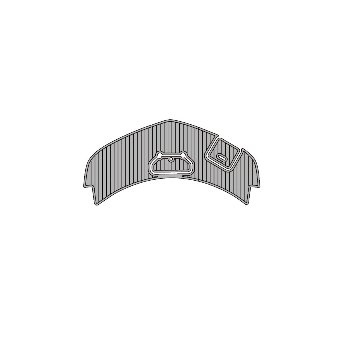 2019 Hurricane SS201 EVA Foam Faux Teak Boat Deck MatteMarine Flooring Marine Boat Decking Carpet Leaf Yacht Vehicle Pad - HJDECK