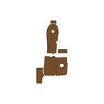 2019 StarCraft Limited 2000 EVA Foam Faux Teak Boat Deck MatteMarine Flooring Marine Boat Decking Carpet Leaf Yacht Vehicle Pad - HJDECK