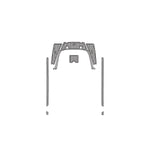 2019 Tidewater 2500 Carolina Bay EVA Foam Faux Teak Boat Deck MatteMarine Flooring Marine Boat Decking Carpet Leaf Yacht Vehicle Pad - HJDECK