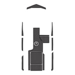 2020-2021 AXIS A20 EVA Foam Faux Teak Boat Deck MatteMarine Flooring Marine Boat Decking Carpet Leaf Yacht Vehicle Pad - HJDECK