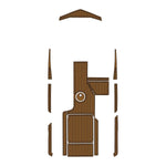 2020-2021 AXIS A20 EVA Foam Faux Teak Boat Deck MatteMarine Flooring Marine Boat Decking Carpet Leaf Yacht Vehicle Pad - HJDECK