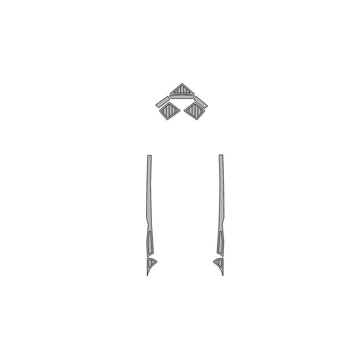 2020 Tige R20 EVA Foam Faux Teak Boat Deck MatteMarine Flooring Marine Boat Decking Carpet Leaf Yacht Vehicle Pad - HJDECK