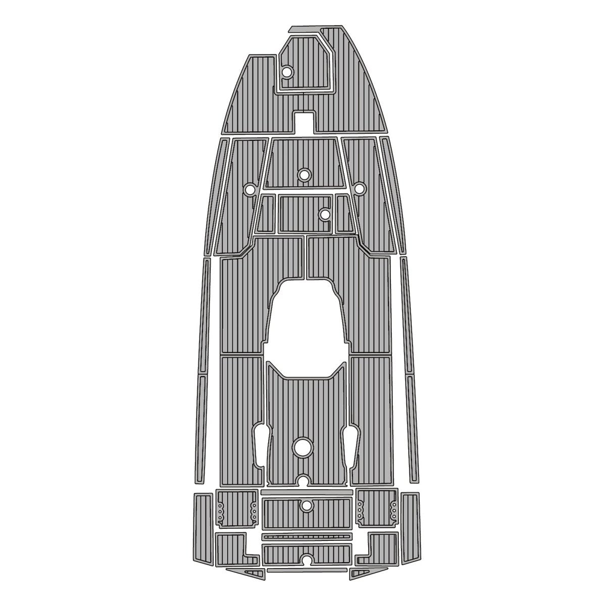 2021 Avid 21 FS EVA Foam Faux Teak Boat Deck MatteMarine Flooring Marine Boat Decking Carpet Leaf Yacht Vehicle Pad - HJDECK