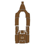 2022 Tidewater 272 CC EVA Foam Faux Teak Boat Deck MatteMarine Flooring Marine Boat Decking Carpet Leaf Yacht Vehicle Pad - HJDECK