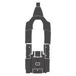 2022 Tidewater 272 CC EVA Foam Faux Teak Boat Deck MatteMarine Flooring Marine Boat Decking Carpet Leaf Yacht Vehicle Pad - HJDECK