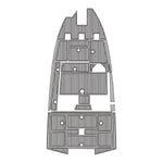 2023 Avid 18XC EVA Foam Faux Teak Boat Deck MatteMarine Flooring Marine Boat Decking Carpet Leaf Yacht Vehicle Pad - HJDECK