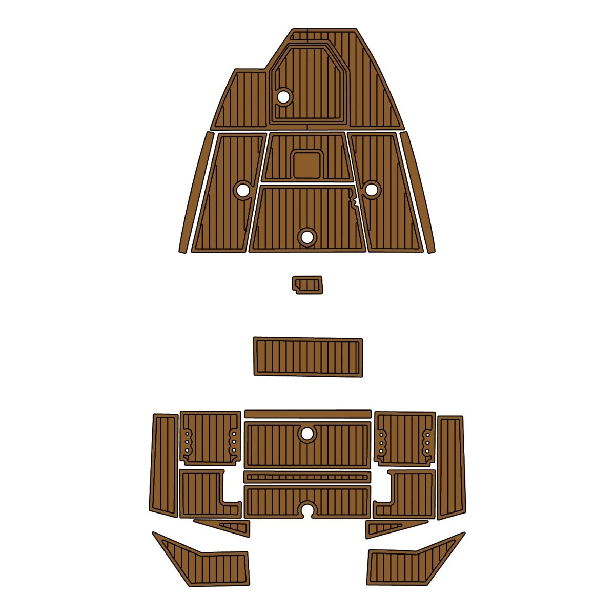 2023 Avid 19 FS EVA Foam Boat Deck Flooring Marine Decking – HJDECK