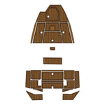 2023 Avid 19FS EVA Foam Faux Teak Boat Deck MatteMarine Flooring Marine Boat Decking Carpet Leaf Yacht Vehicle Pad - HJDECK