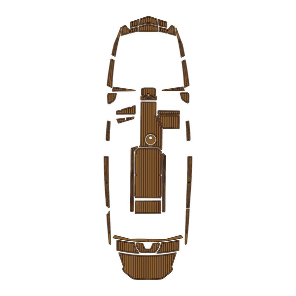 2023 Axis A225 EVA Foam Faux Teak Boat Deck MatteMarine Flooring Marine Boat Decking Carpet Leaf Yacht Vehicle Pad - HJDECK